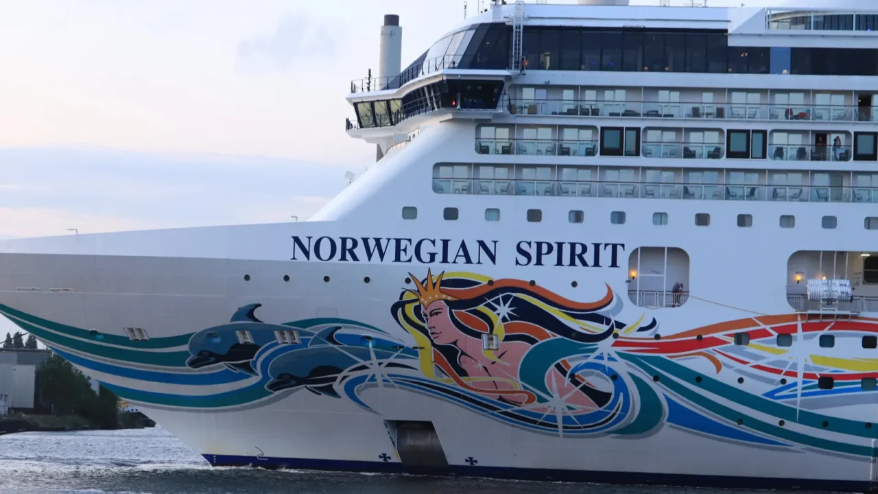 velsen the netherlands  august 5th 2019 norwegian spirit