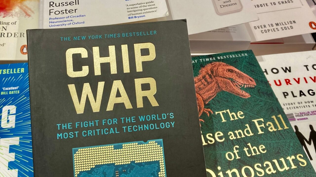 High Street, Birmingham, UK 05 Oct 2024 : Chip War by Chris Miller