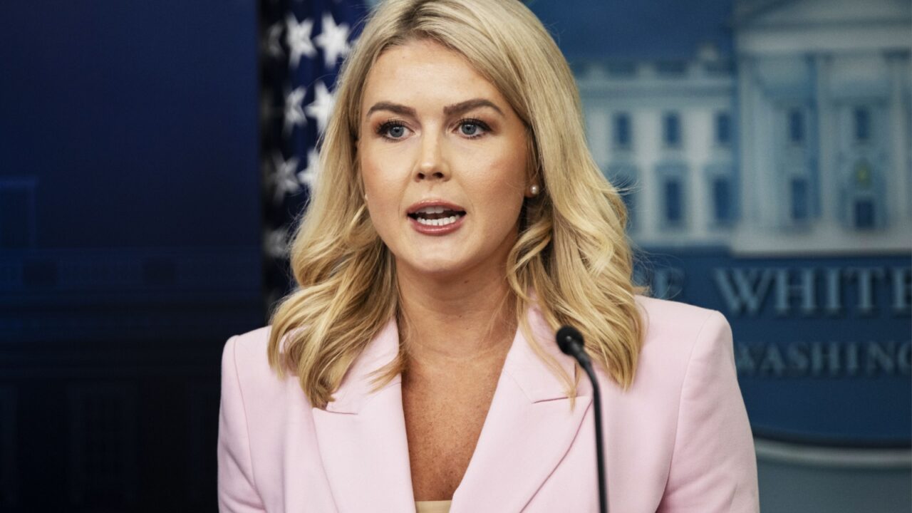 The White House Press Secretary Karoline Leavitt delivered statements regarding her agenda. 30.12.2025