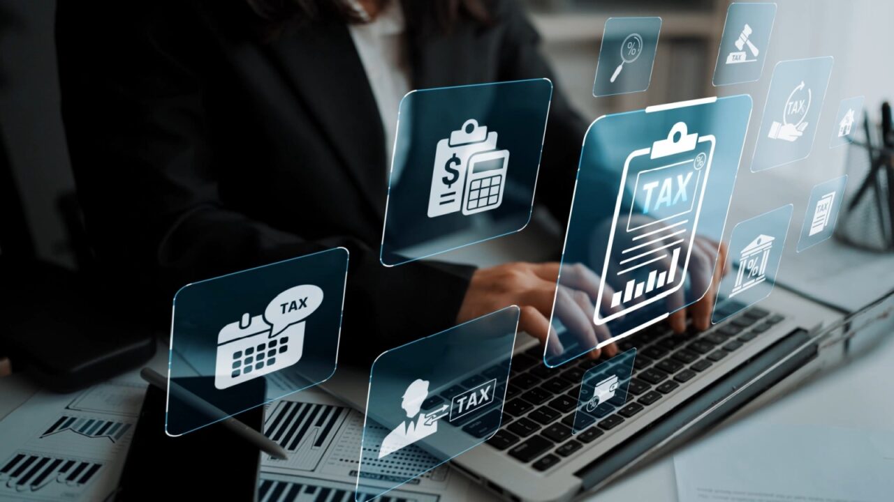 Financial regulation and tax compliance concept showing tax document, VAT, transaction flow, and financial auditing in modern financial system Marrow