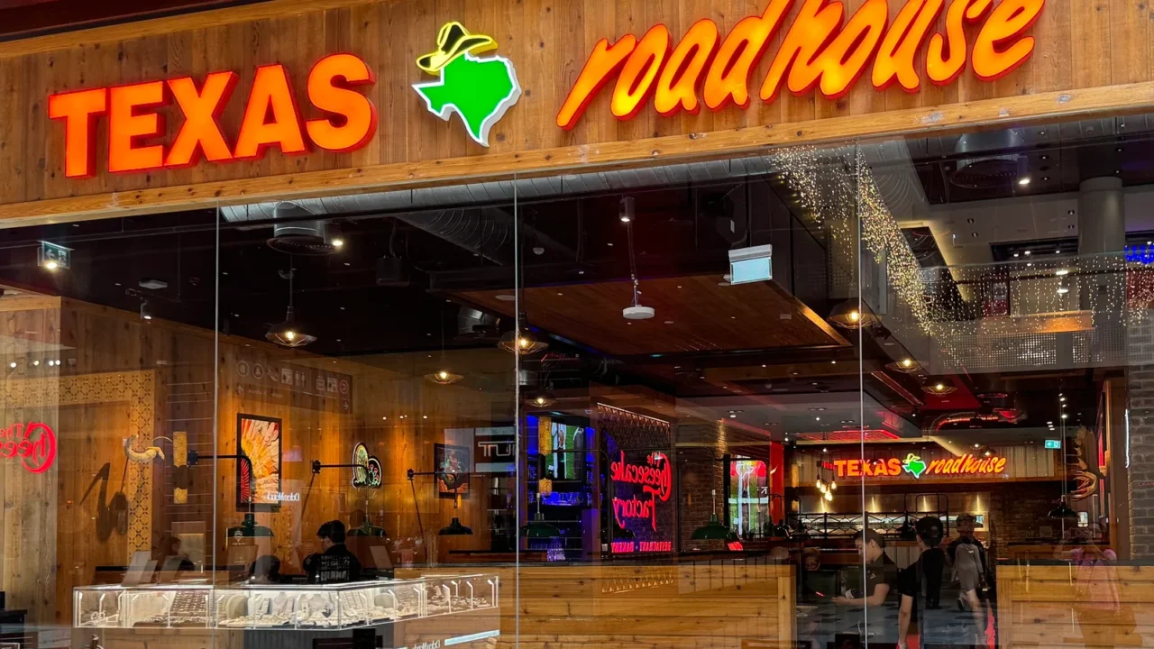 abu dhabi uae dec 31 texas roadhouse restaurant at