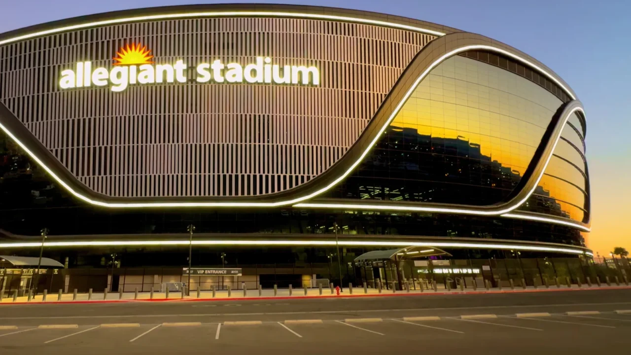 allegiant stadium in las vegas  las vegas usa
