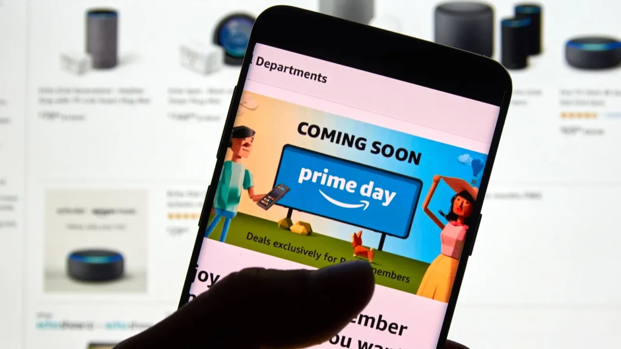 amazon prime day page on official amazon site