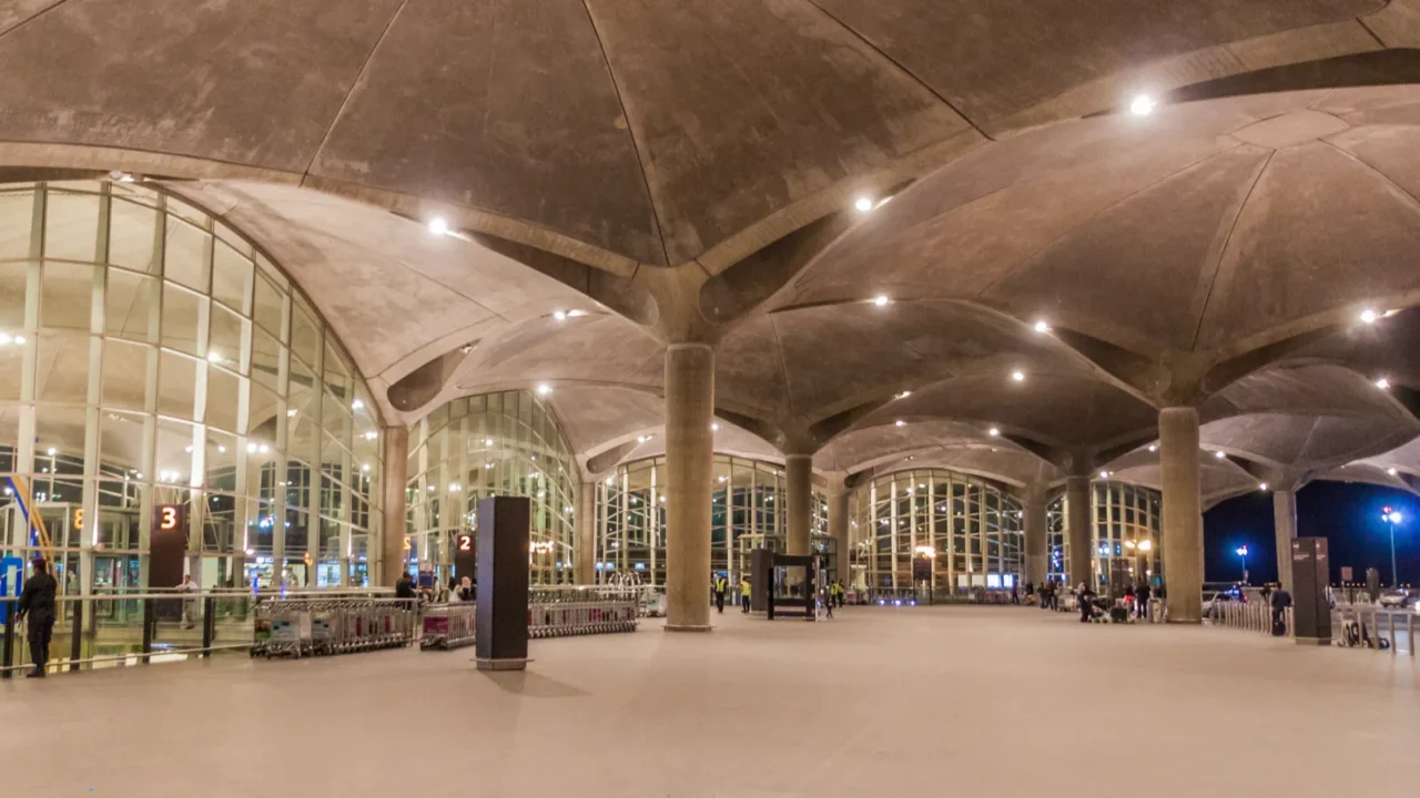 amman jordan  april 4 2017 queen alia international airport