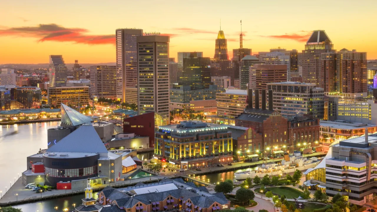 baltimore maryland skyline