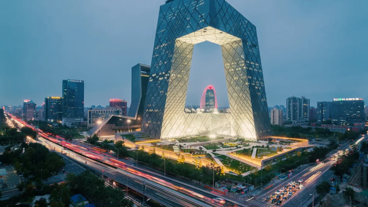 beijing china  october 22 2017  chinas beijing city