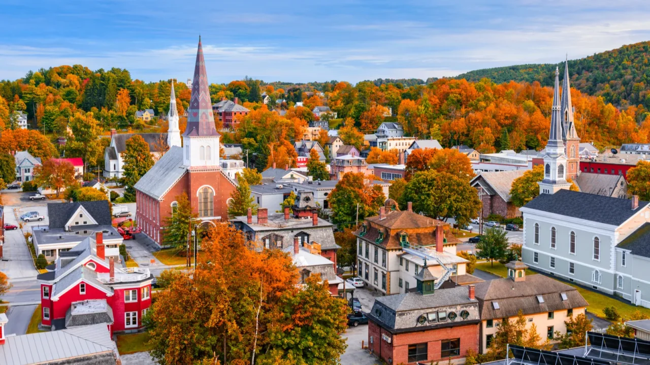 burlington vermont skyline
