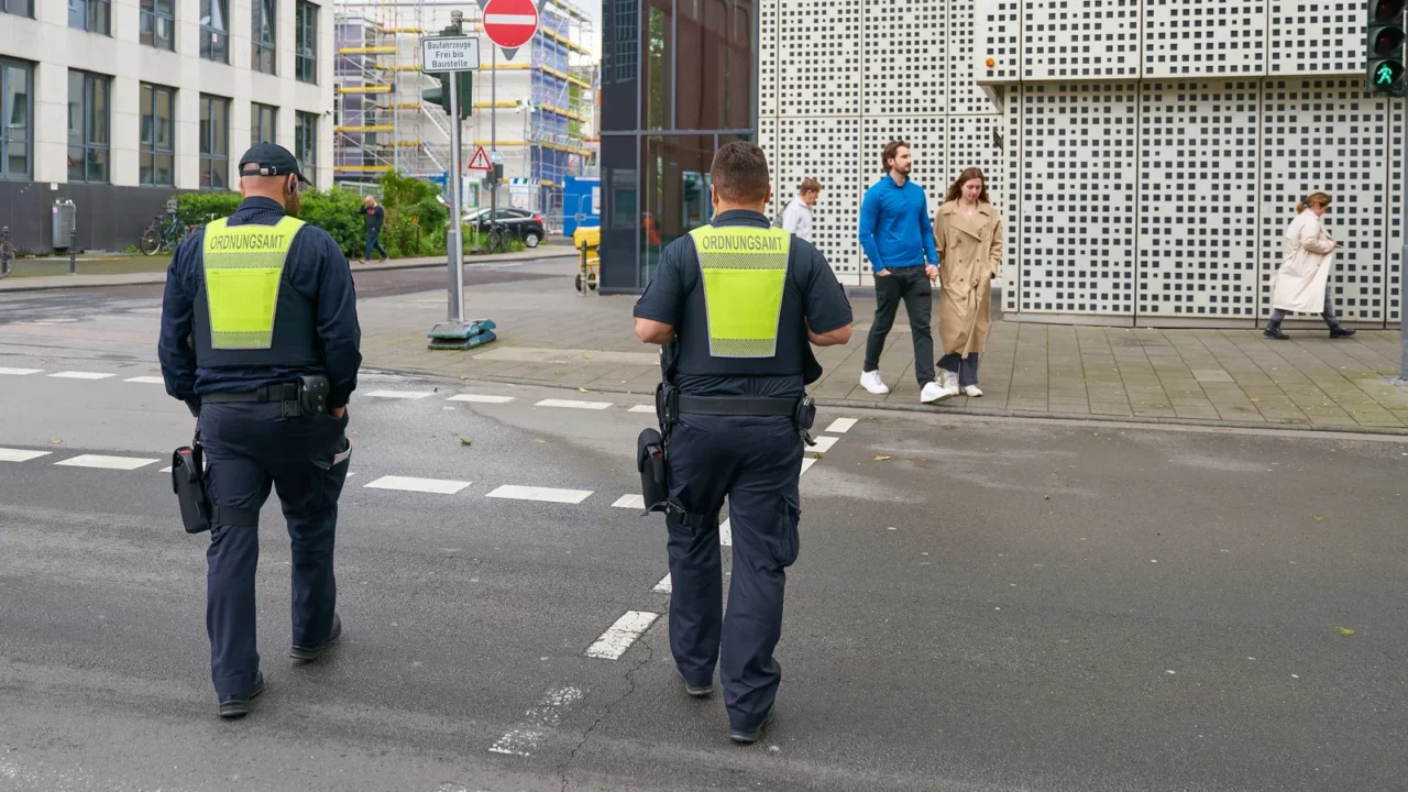 cologne germany may 22 2024 employees of the public