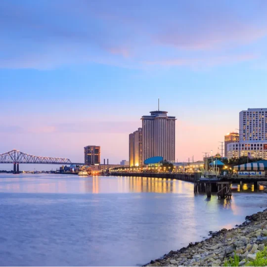 New Orleans is sinking as rising seas put a cultural icon at risk