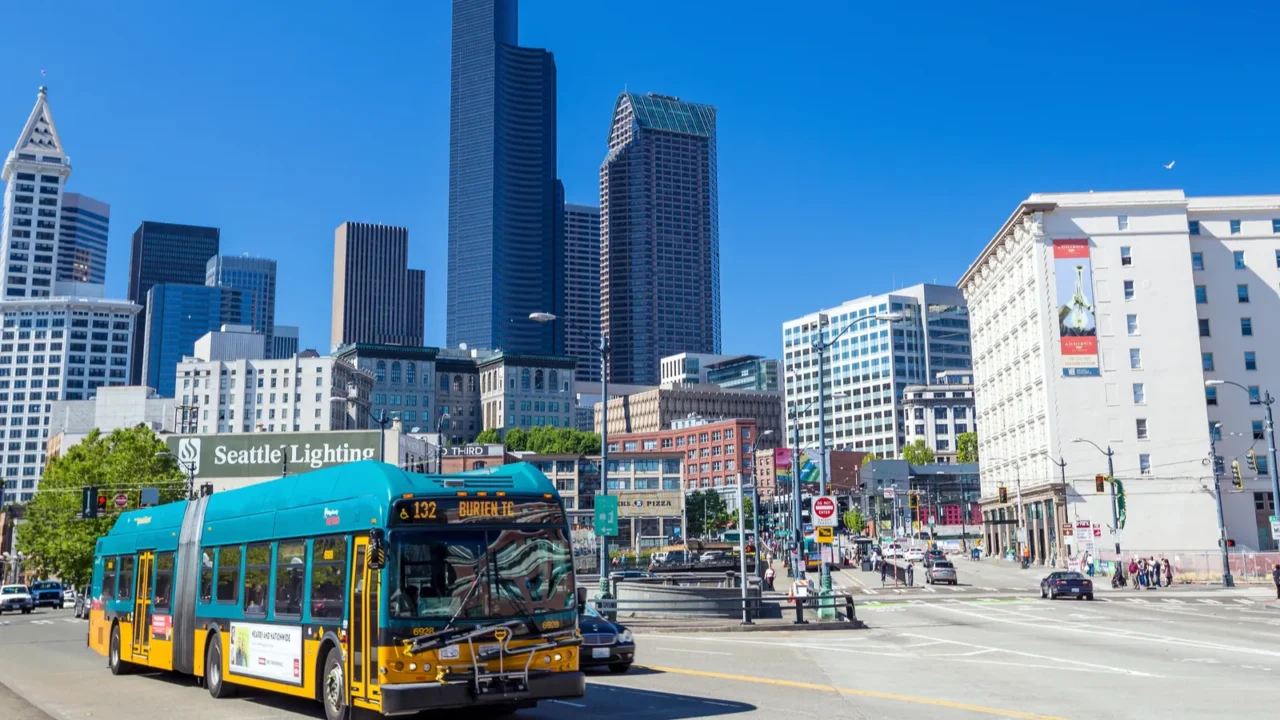 downtown seattle wa usa