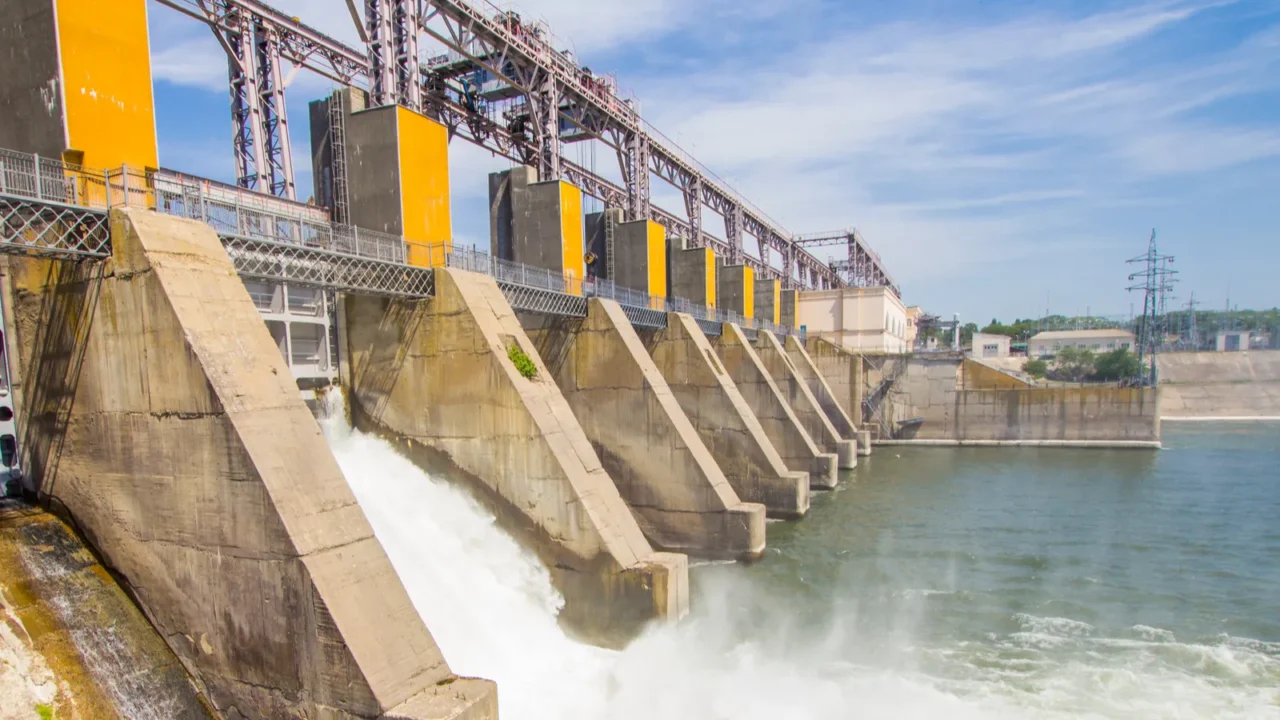 hydro power plant in dubossary moldova