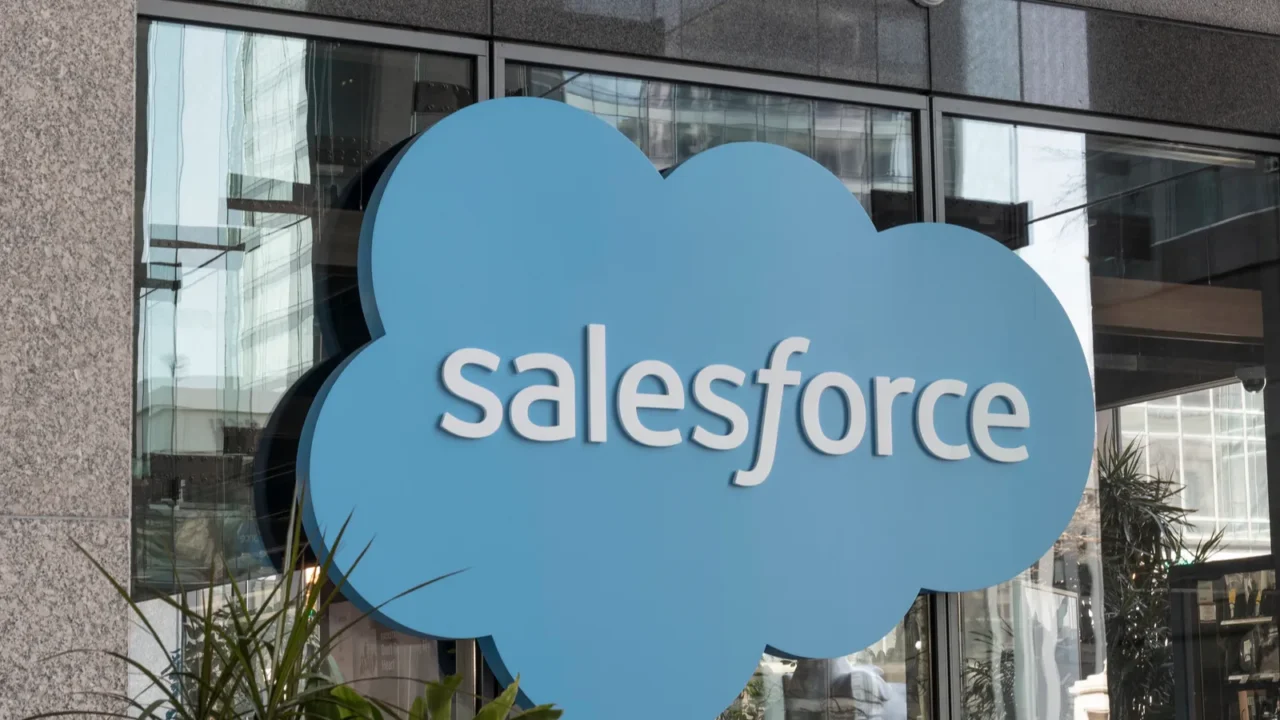 indianapolis  circa march 2022 salesforce building salesforce intends to