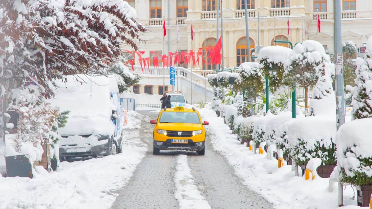 istanbul city the most beautiful winter landscapes