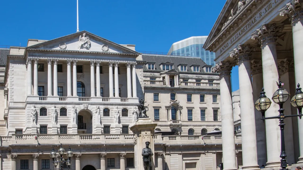 london uk  june 20 2019 bank of england in