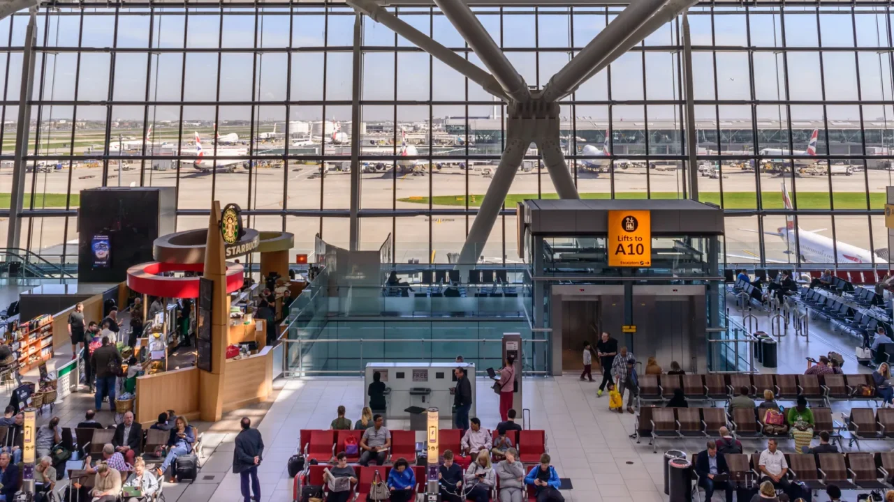 londons heathrow terminal 5 is part of the uks biggest