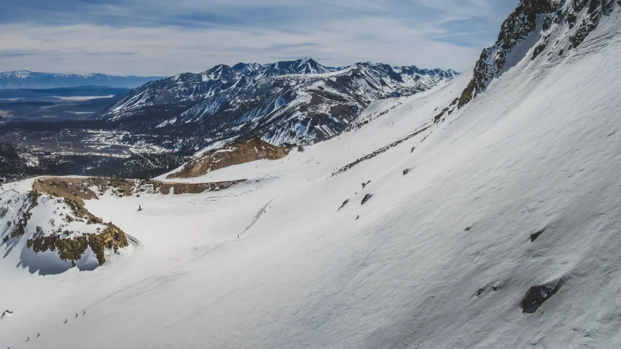 mammoth mountain panorama