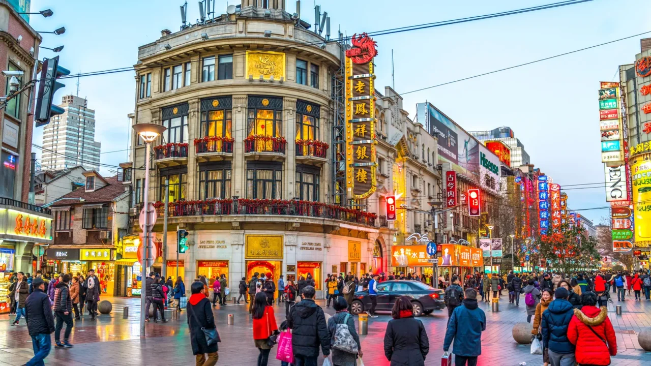 nanjing road shanghai china