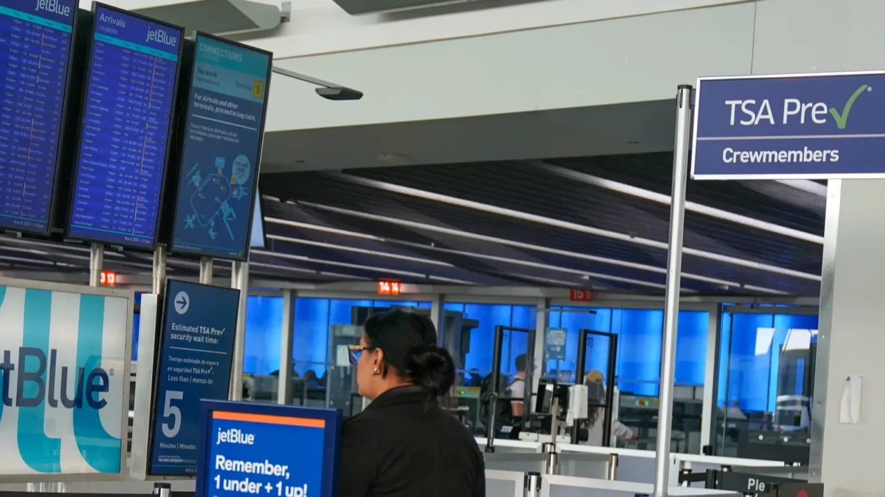 new york november 8 2025 the tsa precheck entrance in