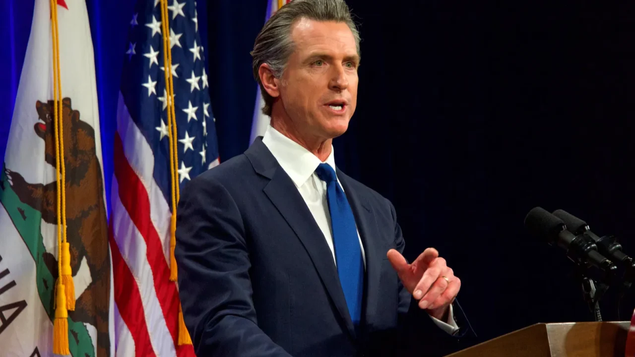 Governor Gavin Newsom.