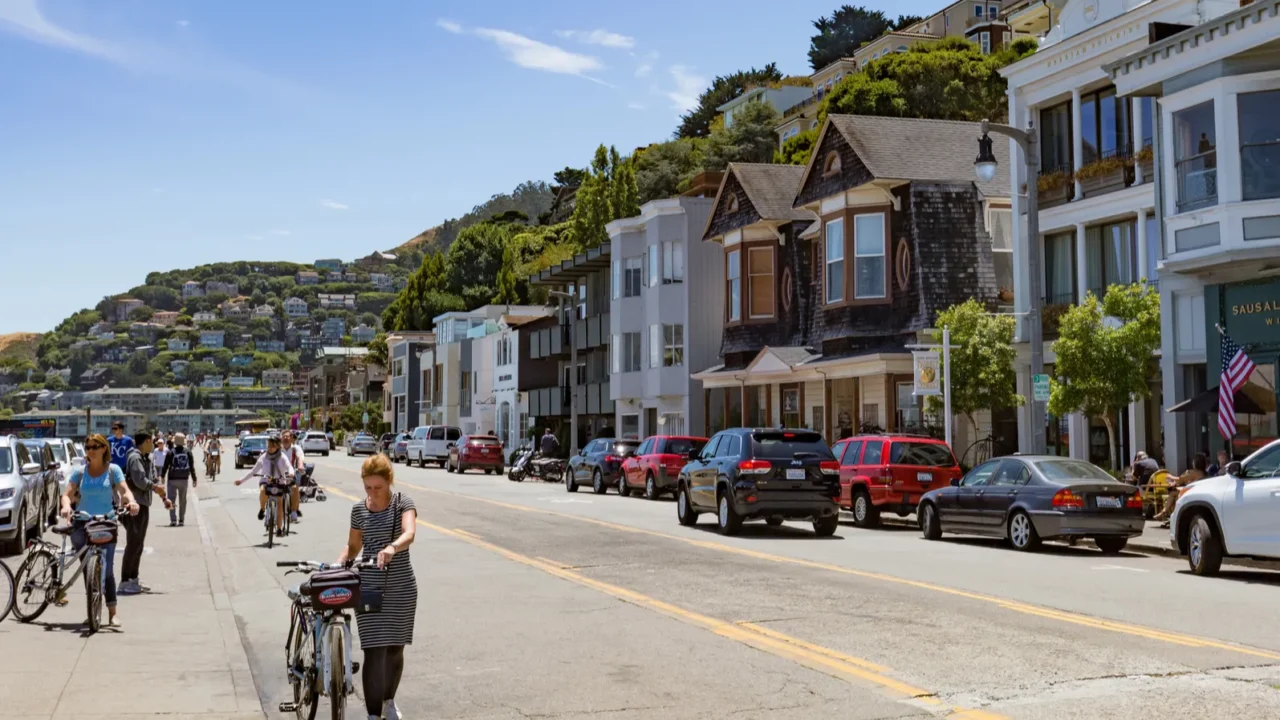 sausalito usa july 15 2017 view of the