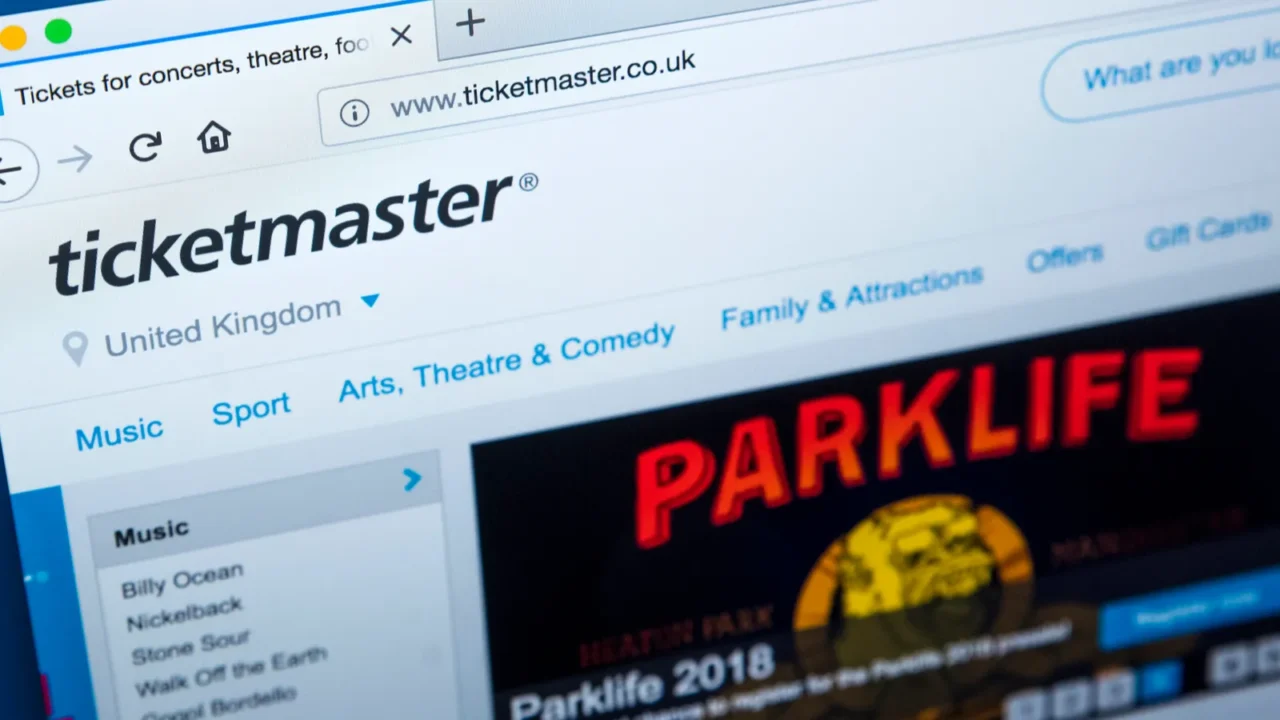 ticketmaster website