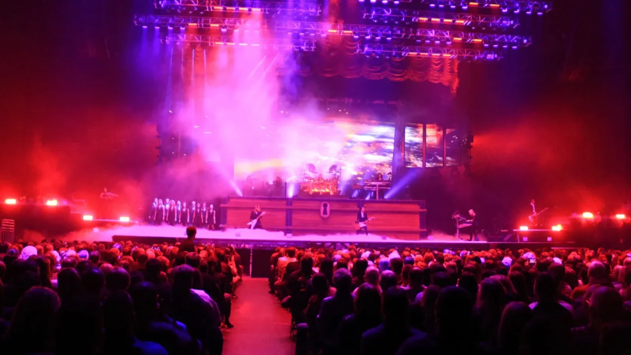 transsiberian orchestra performs at the amway center in orlando florida