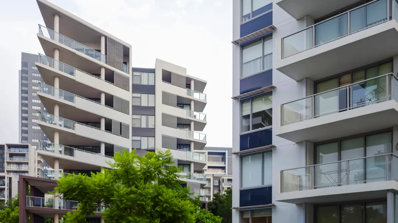 apartment buildings rhodes sydney australia