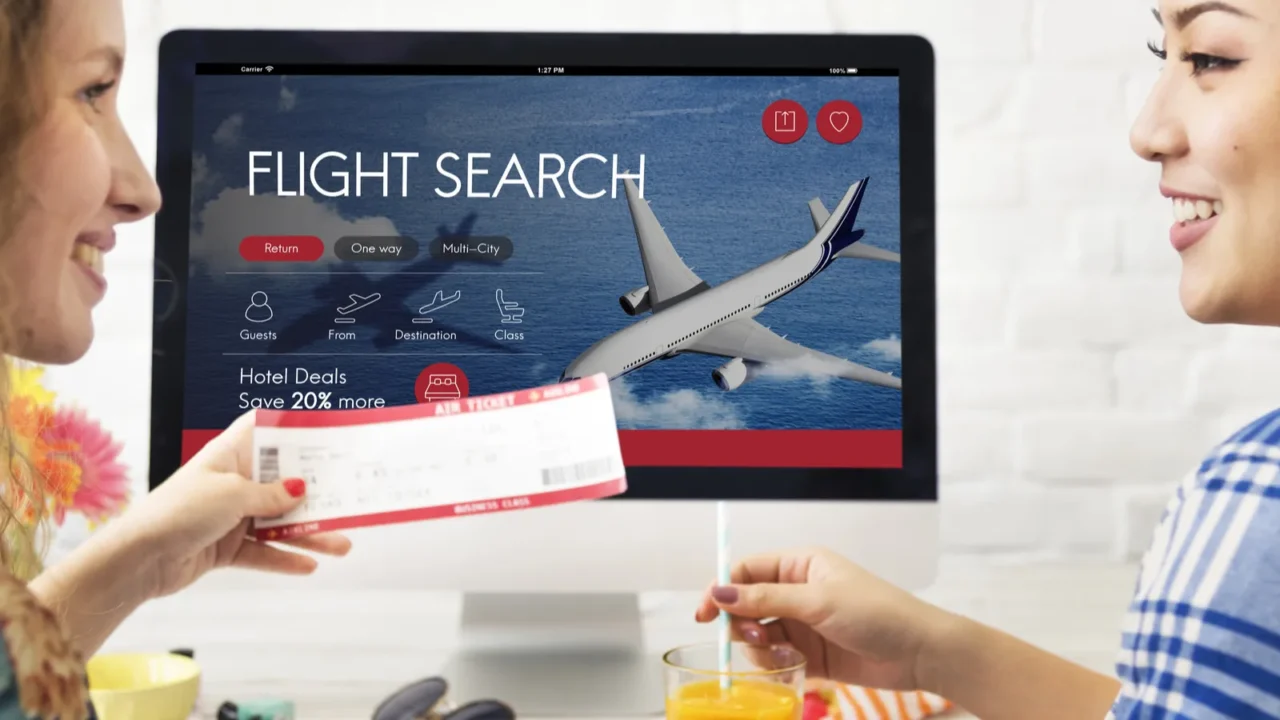 beautiful women talking and smiling