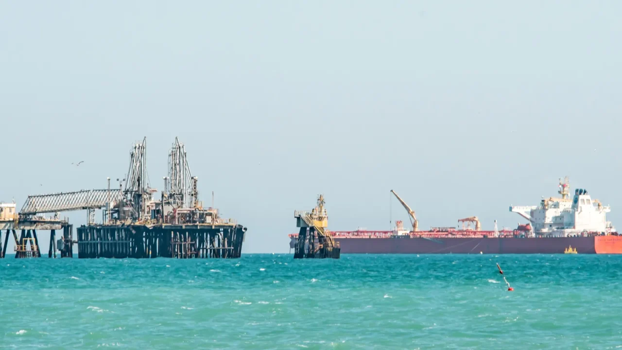 spain valencia province castellon march 24 2026 transshipment of oil