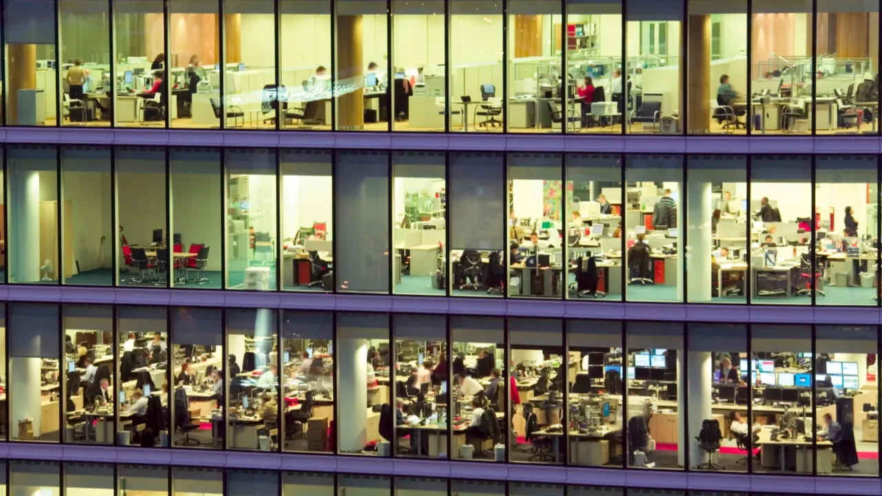 london  united kingdom  november 2011 modern office